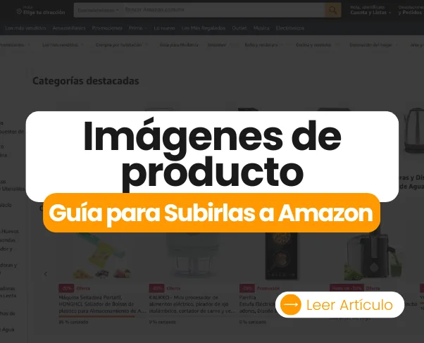 Subir imágenes producto amazon