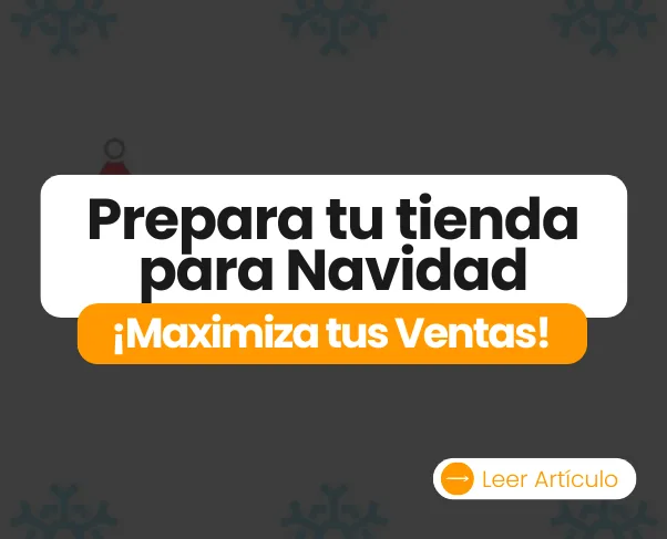 Preparar tienda navidad 2025