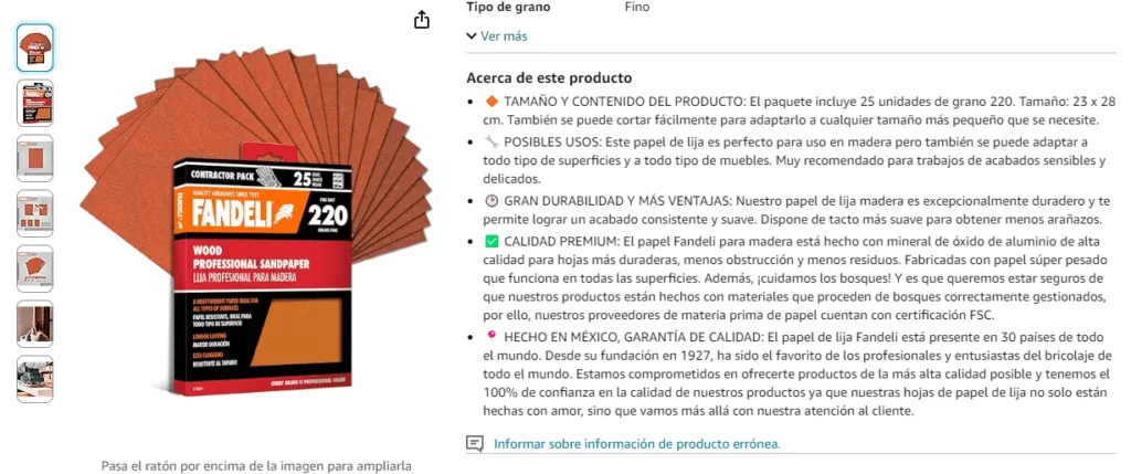 Bullet Points Amazon