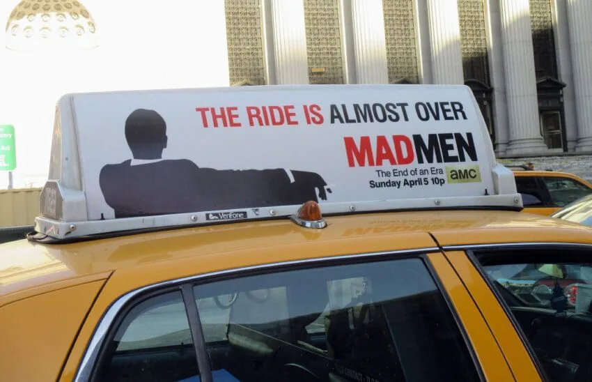 Publicidad OOH en taxis