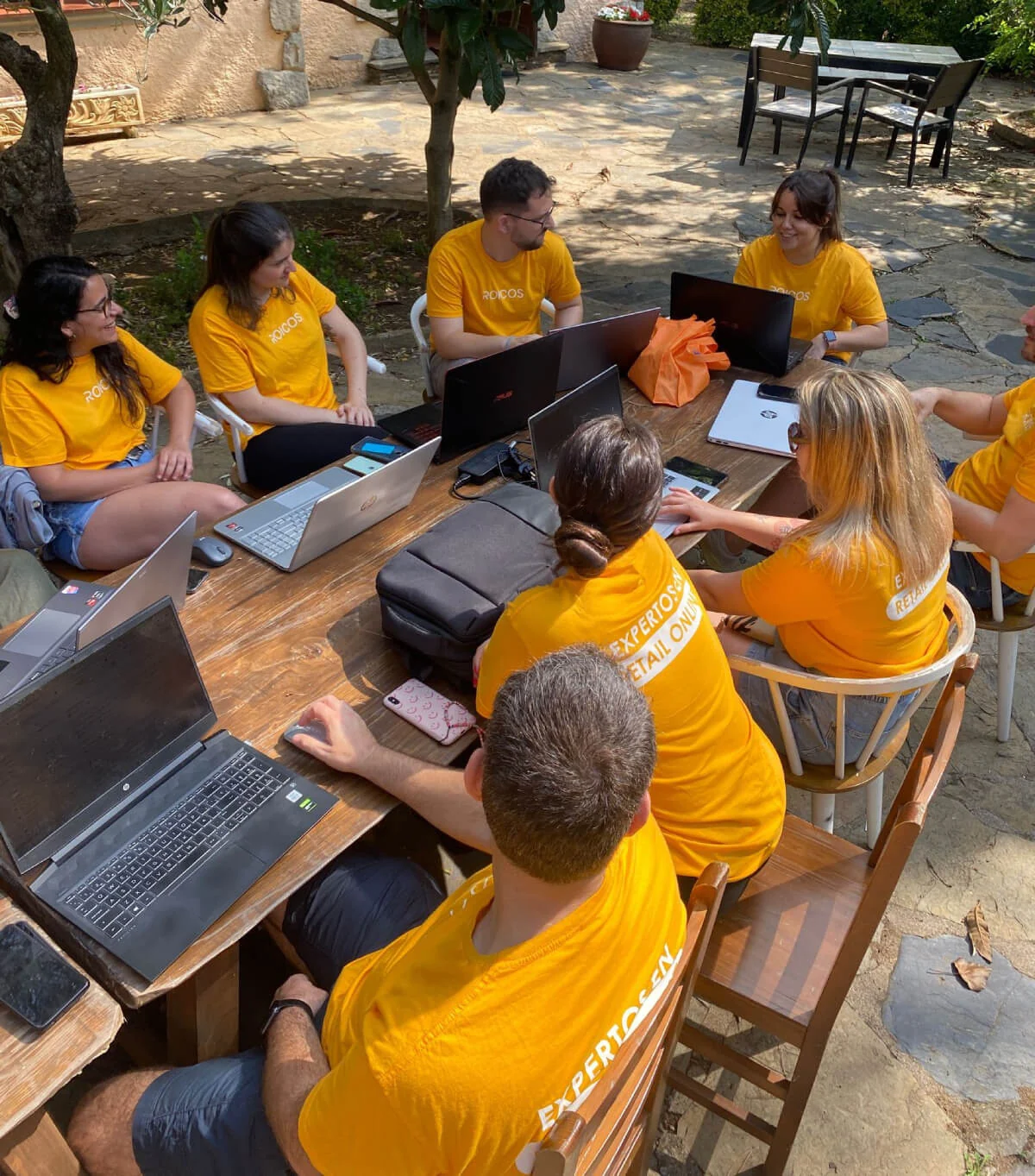 Actividad de equipo de Roicos